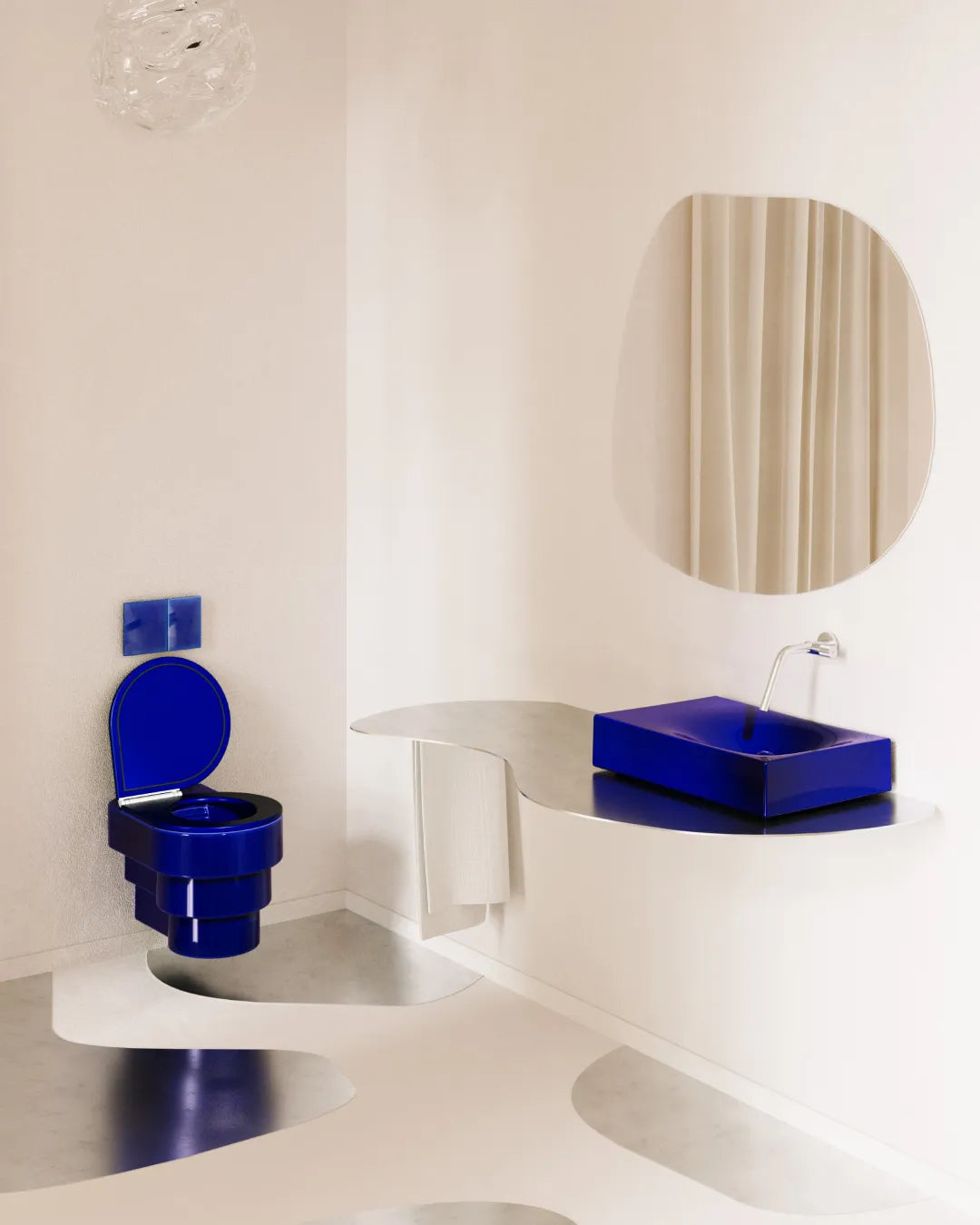 6 Dunkle Tapeten Für Ein Statement Im Badezimmer - Hovia - Hovia, image size:1080x1350